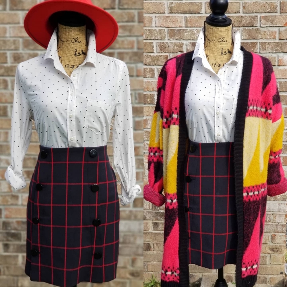 Plaid skirt